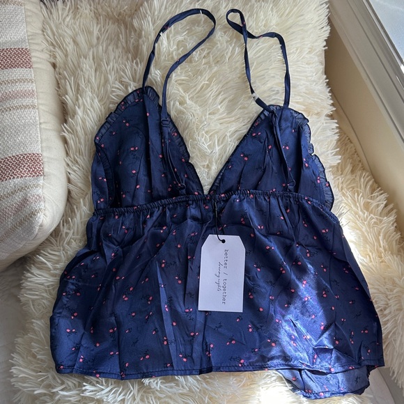 NWT Women's Blue Floral Sleepwear Set size M - Picture 5 of 9